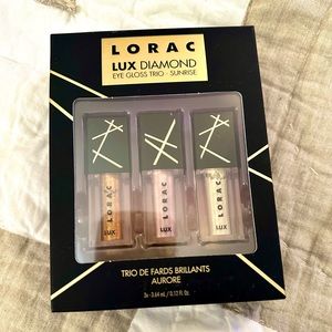 NIB Lorac Lux Diamond Eye Gloss Trio in Sunrise 🌅